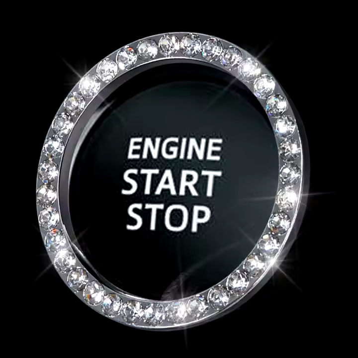 Bling Push To Start Button